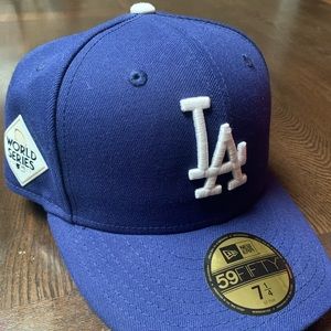 LA Dodgers 2017 World Series cap